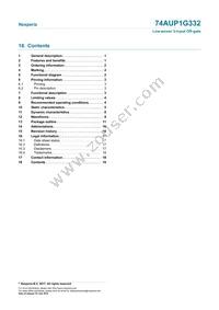 74AUP1G332GF Datasheet Page 19