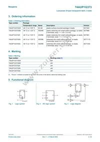 74AUP1G373GN Datasheet Page 2