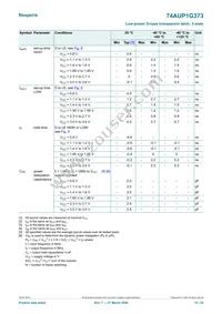 74AUP1G373GN Datasheet Page 12