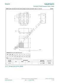 74AUP1G373GN Datasheet Page 17
