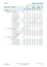 74AUP1G373GW-Q100H Datasheet Page 9