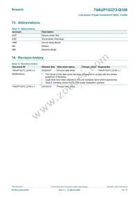 74AUP1G373GW-Q100H Datasheet Page 15