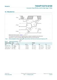 74AUP1G374GW-Q100H Datasheet Page 12