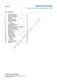 74AUP1G374GW-Q100H Datasheet Page 18