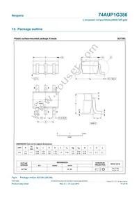 74AUP1G386GF Datasheet Page 11