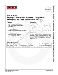 74AUP1G56L6X Datasheet Page 2