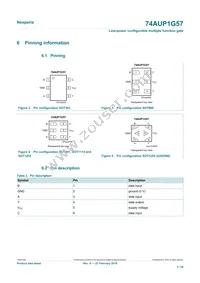 74AUP1G57GN Datasheet Page 3