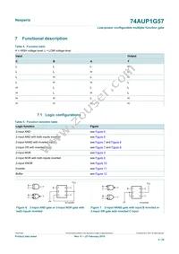 74AUP1G57GN Datasheet Page 4