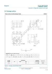 74AUP1G57GN Datasheet Page 15