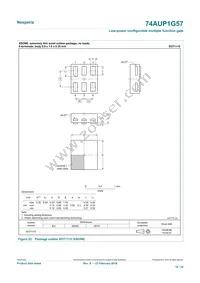 74AUP1G57GN Datasheet Page 18