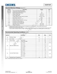 74AUP1G57W6-7 Datasheet Page 4