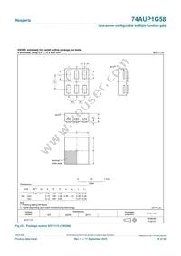 74AUP1G58GF Datasheet Page 18