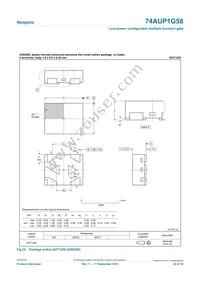 74AUP1G58GF Datasheet Page 20