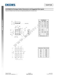 74AUP1G58W6-7 Datasheet Page 13