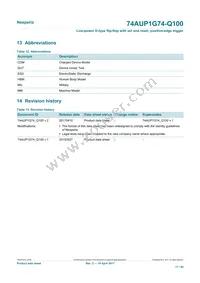 74AUP1G74DC-Q100H Datasheet Page 17