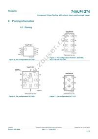 74AUP1G74GD Datasheet Page 4