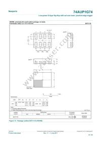74AUP1G74GD Datasheet Page 23