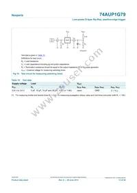 74AUP1G79GN Datasheet Page 13