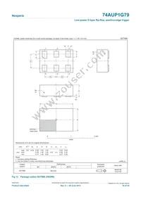 74AUP1G79GN Datasheet Page 16