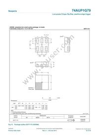 74AUP1G79GN Datasheet Page 18