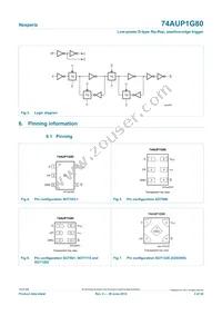 74AUP1G80GS Datasheet Page 3