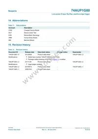 74AUP1G80GS Datasheet Page 19