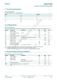 74AUP1G86GN Datasheet Page 4
