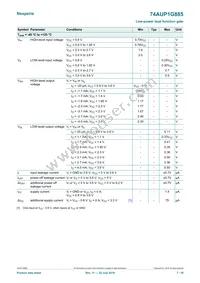 74AUP1G885GD Datasheet Page 7