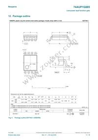 74AUP1G885GD Datasheet Page 11