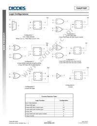 74AUP1G97FW4-7 Datasheet Page 4