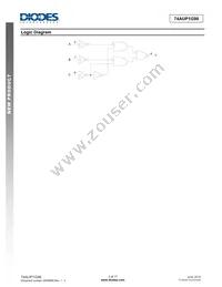 74AUP1G98DW-7 Datasheet Page 3