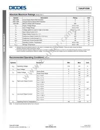 74AUP1G98DW-7 Datasheet Page 5