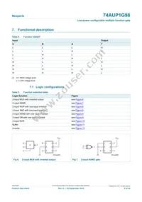 74AUP1G98GN Datasheet Page 4