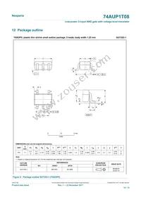 74AUP1T08GXH Datasheet Page 10