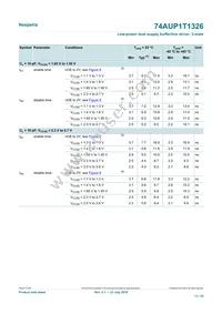 74AUP1T1326GT Datasheet Page 13