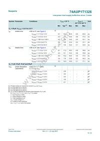 74AUP1T1326GT Datasheet Page 18