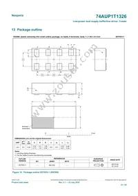 74AUP1T1326GT Datasheet Page 21