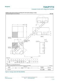 74AUP1T14GXH Datasheet Page 11