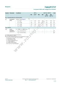 74AUP1T17GXH Datasheet Page 8