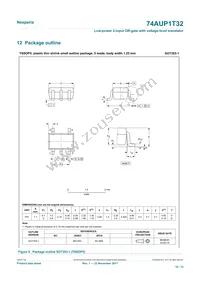 74AUP1T32GWH Datasheet Page 10