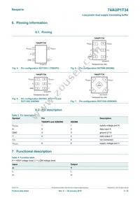 74AUP1T34GF Datasheet Page 3