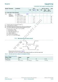 74AUP1T34GF Datasheet Page 12