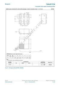 74AUP1T34GF Datasheet Page 16