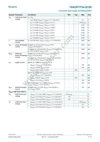 74AUP1T34GW-Q100H Datasheet Page 6