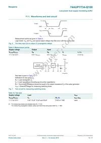 74AUP1T34GW-Q100H Datasheet Page 12