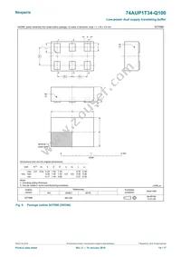 74AUP1T34GW-Q100H Datasheet Page 14