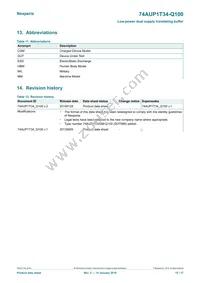 74AUP1T34GW-Q100H Datasheet Page 15