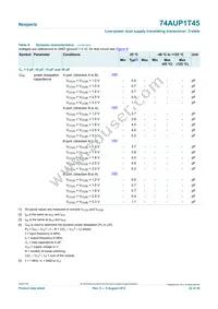 74AUP1T45GM Datasheet Page 22