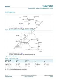 74AUP1T45GM Datasheet Page 23