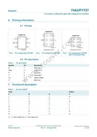 74AUP1T57GF Datasheet Page 3